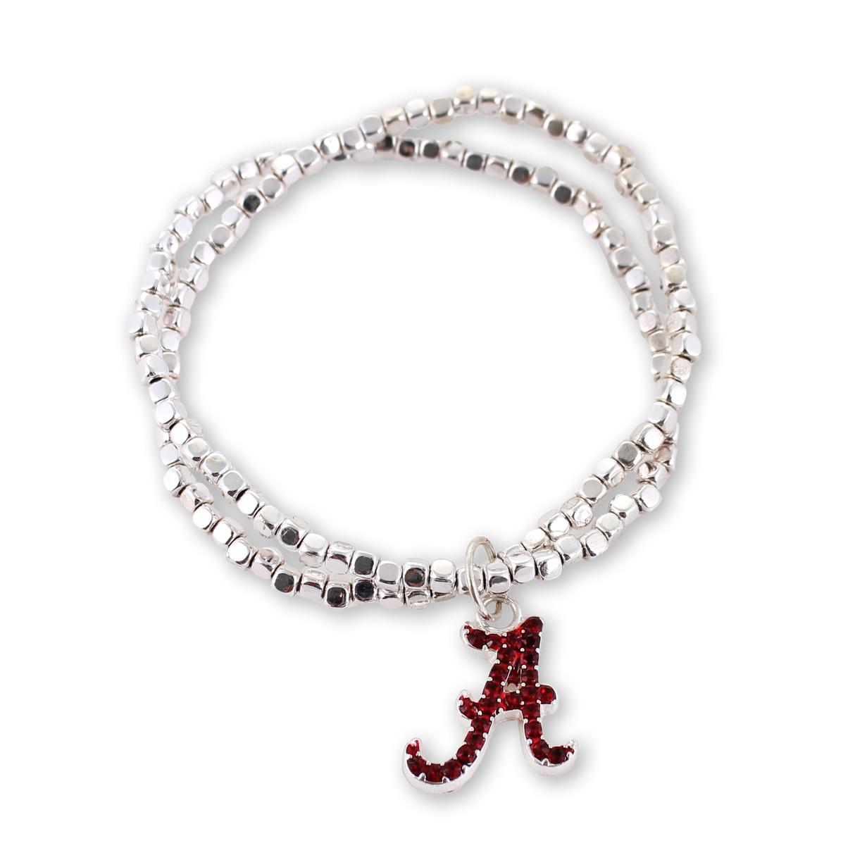 Alabama Crystal Logo Stretch Bracelet