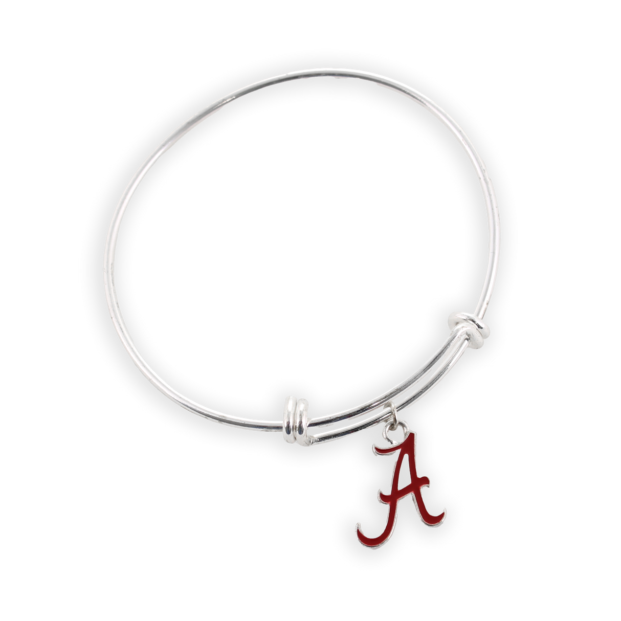 Alabama Enamel Logo Wire Bracelet