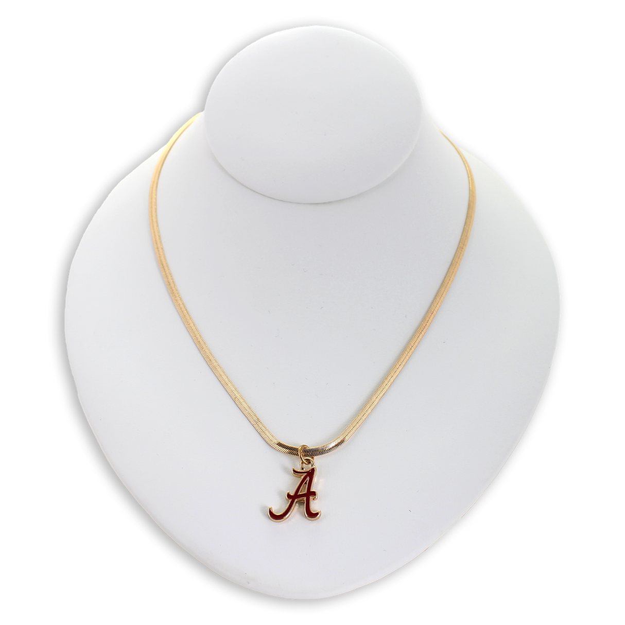 18” Alabama Gold & Enamel Logo Necklace
