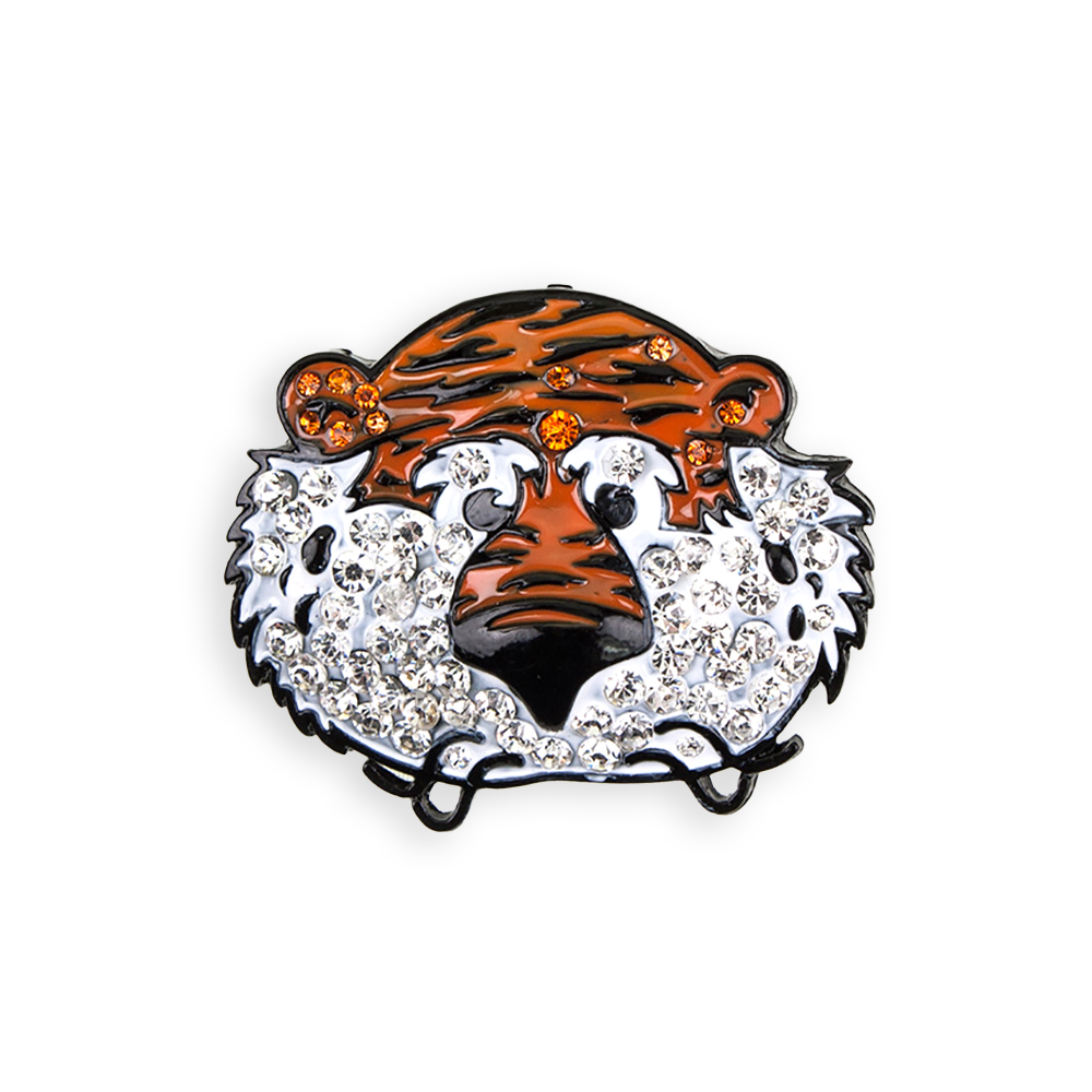 Auburn "Aubie" Crystal Pin