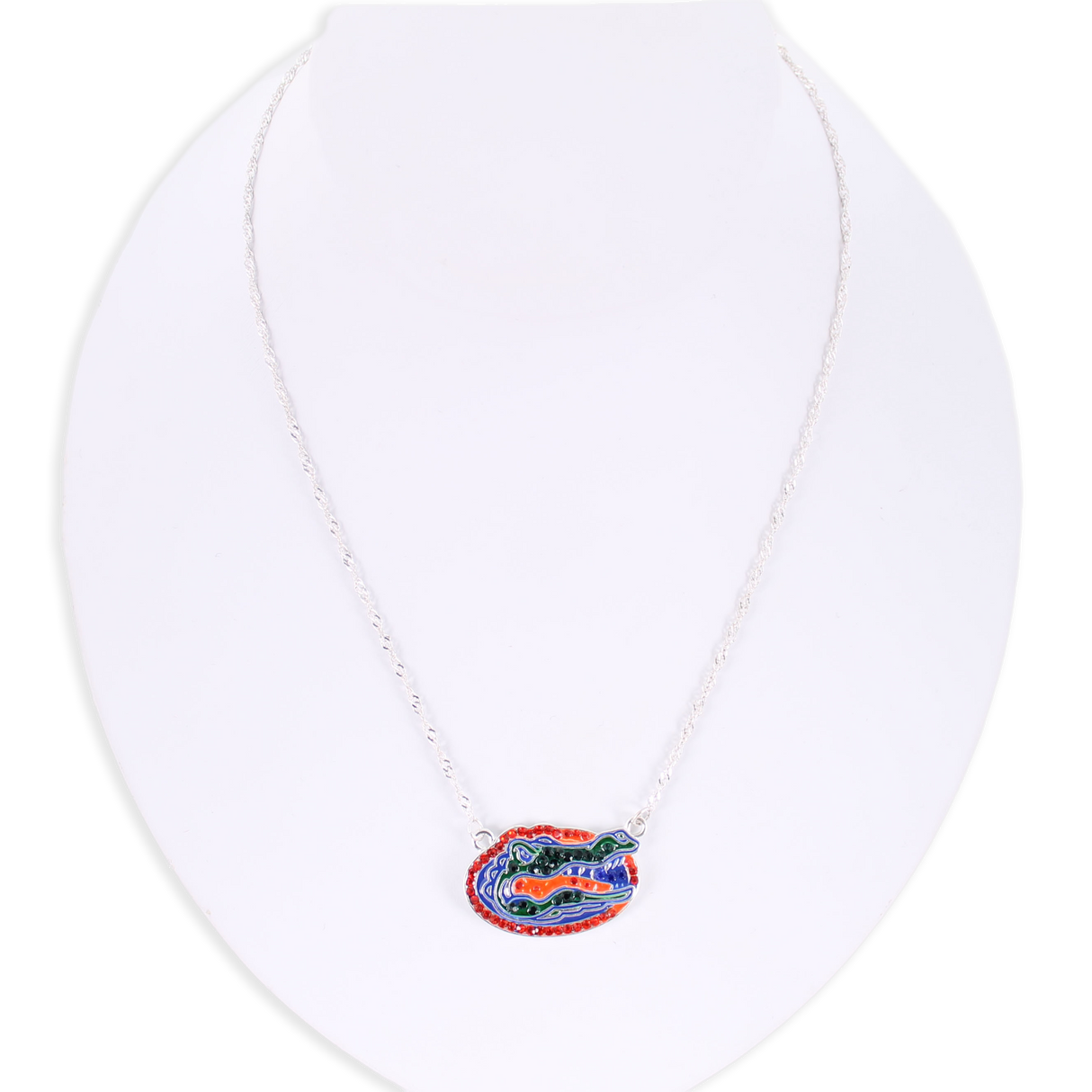 Florida Crystal Logo Necklace