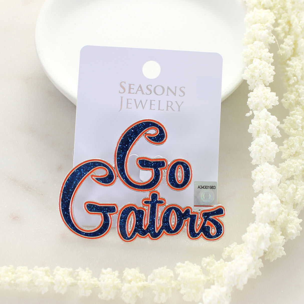 Florida Slogan Pin