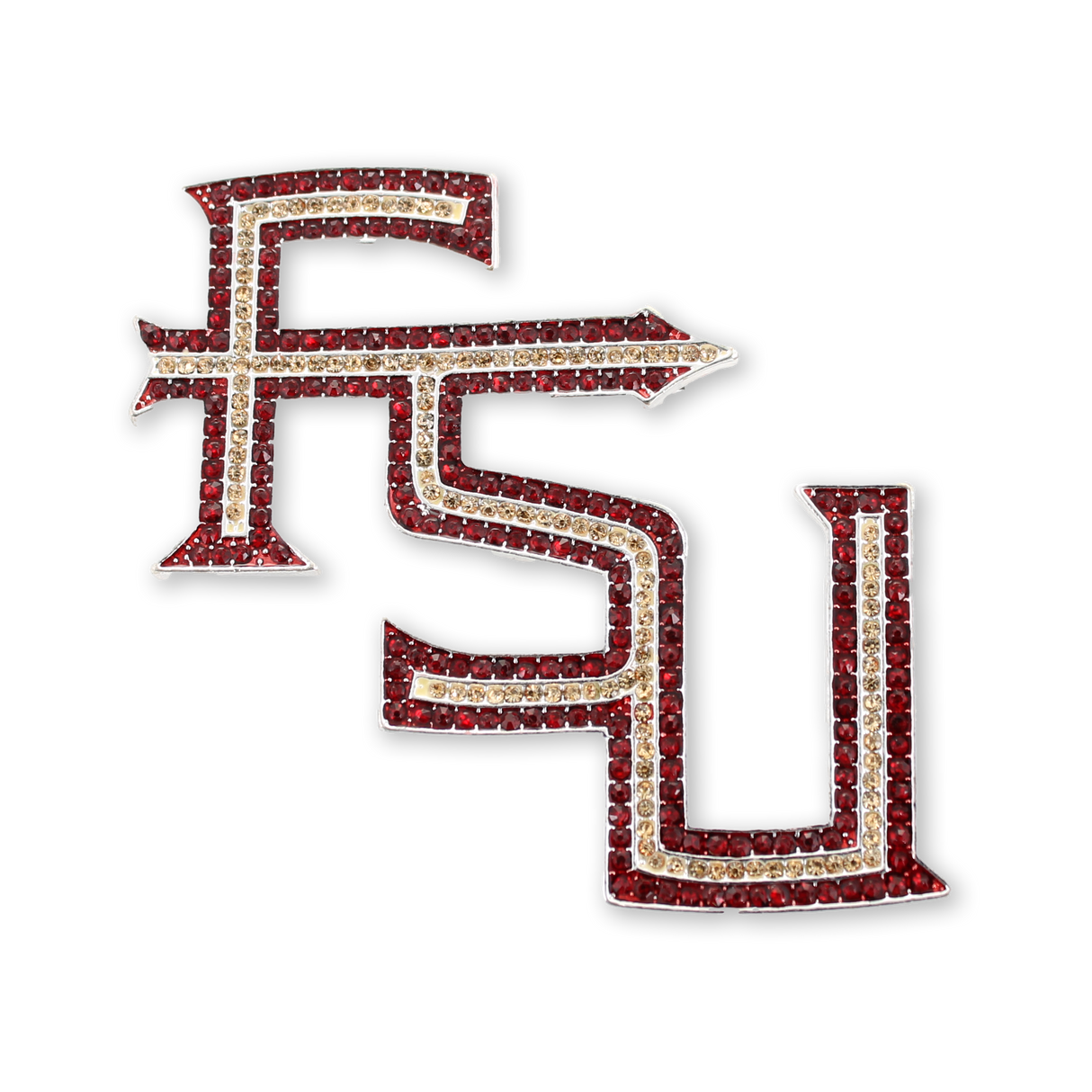 Florida State Crystal Logo Pin