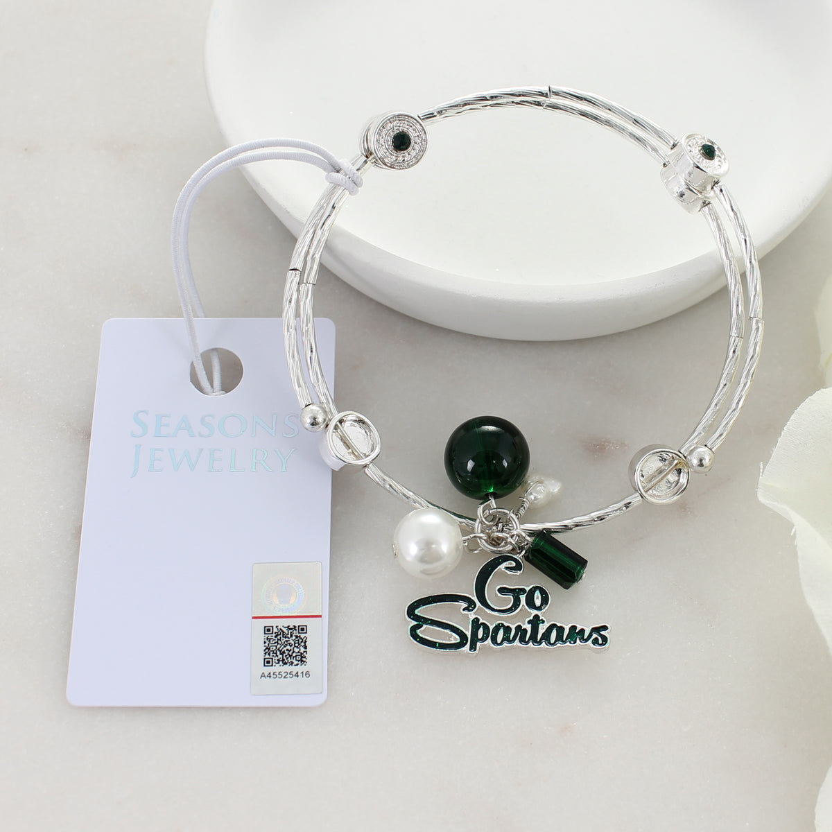 Michigan State Slogan Bracelet