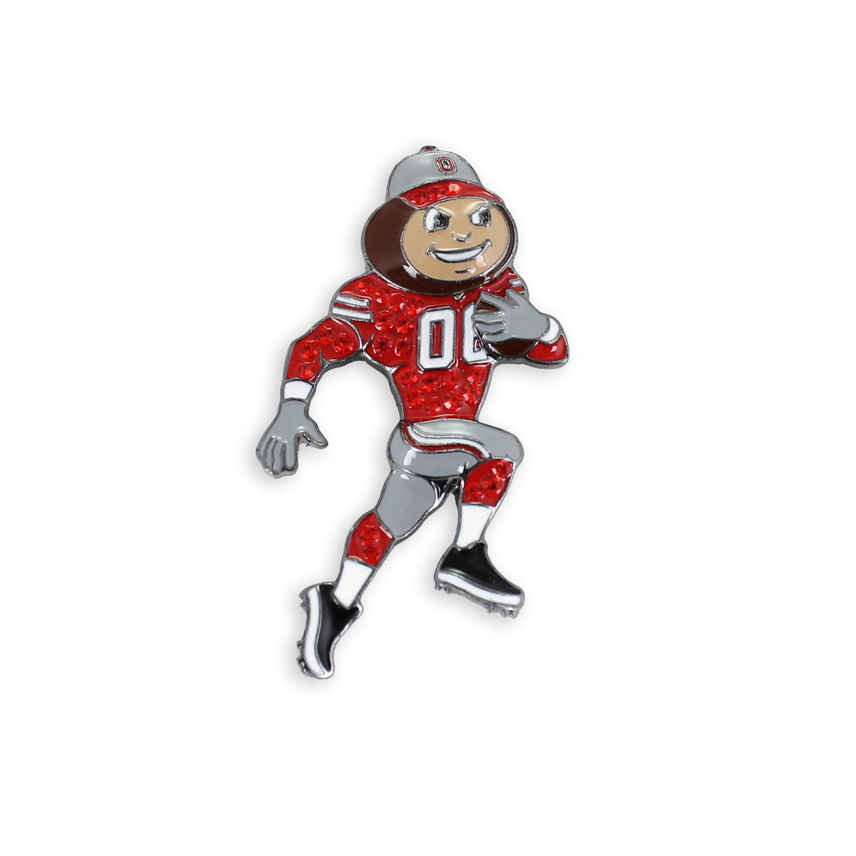 Ohio State “Brutus” Crystal Logo Convertible Pin/Pendant