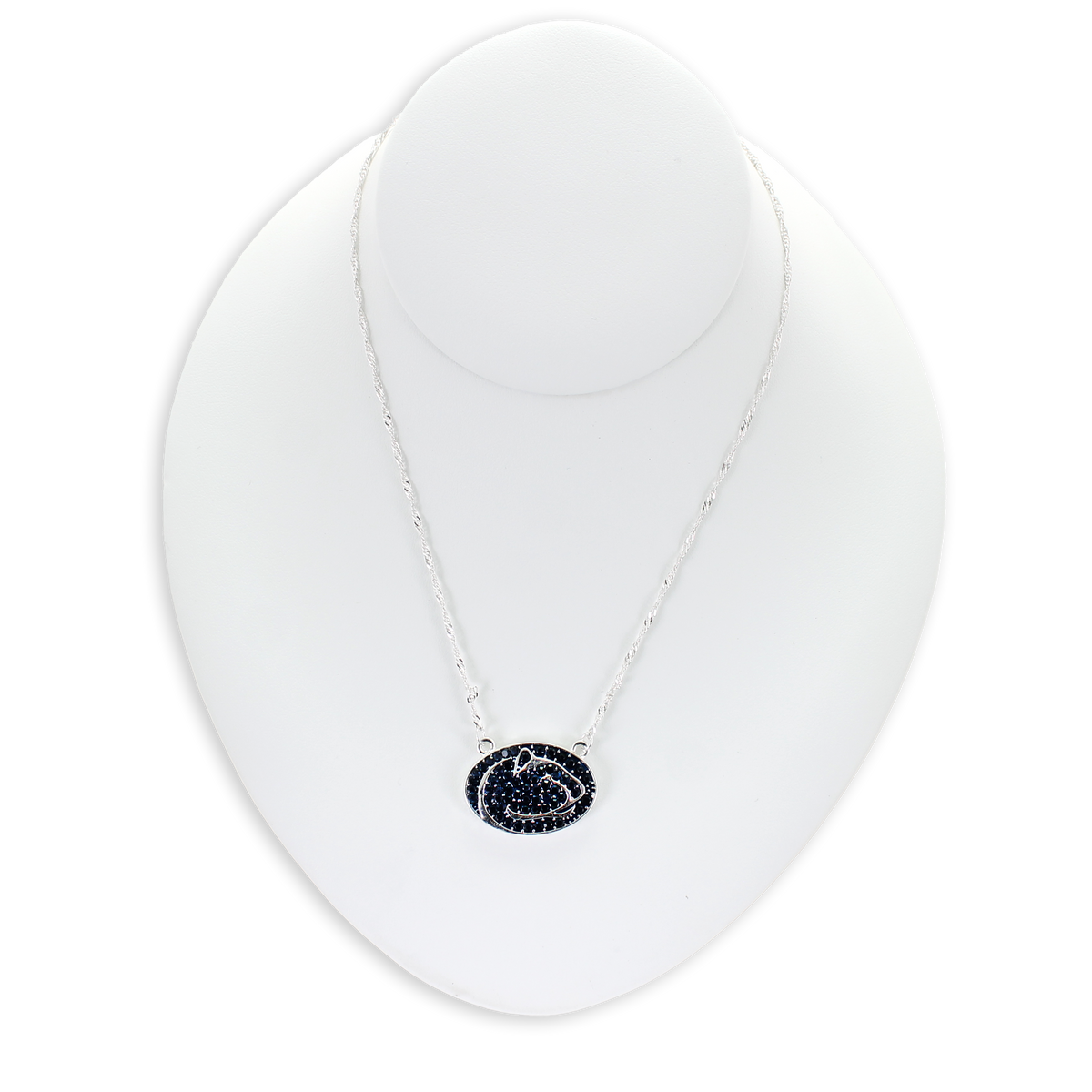Penn State Crystal Logo Necklace