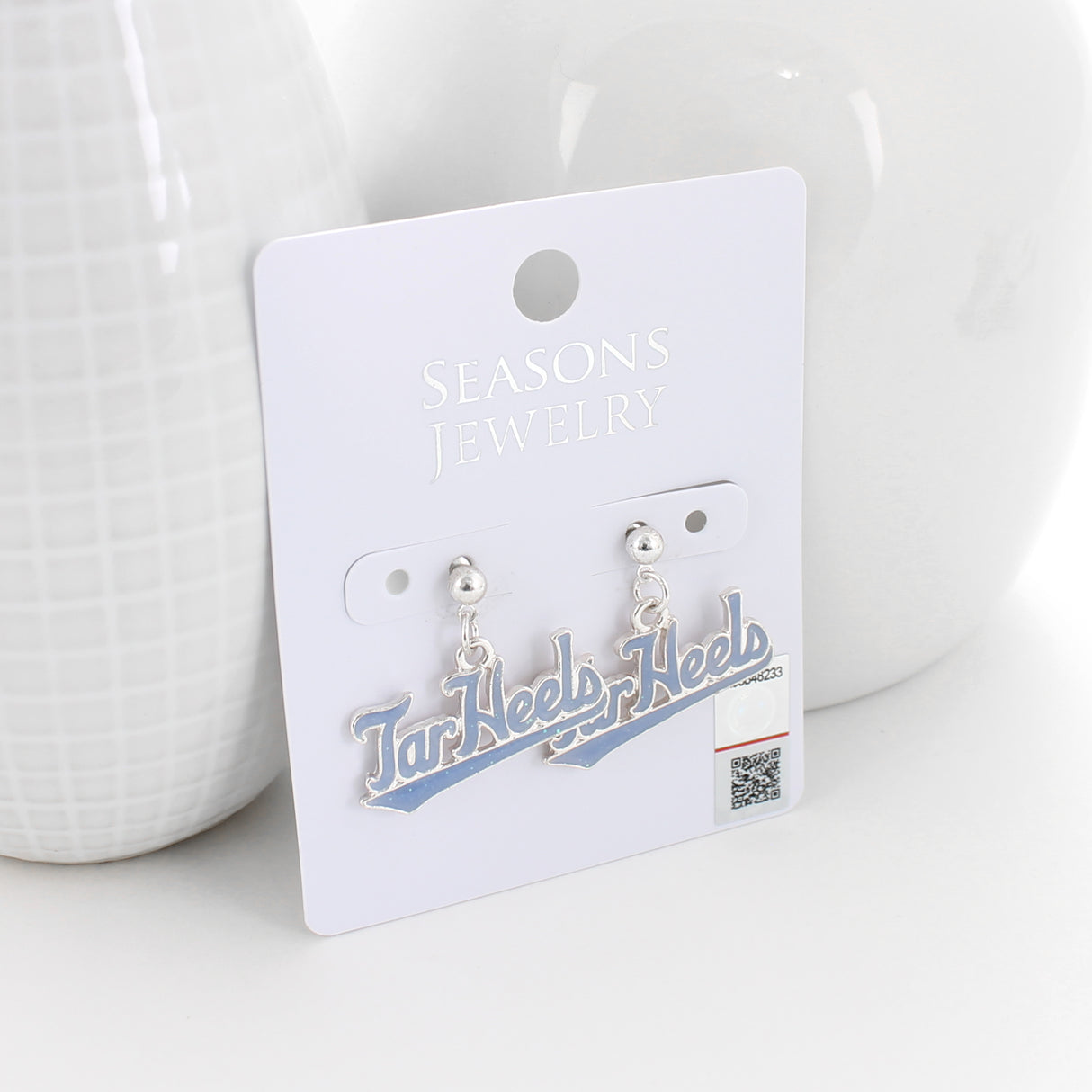 North Carolina Slogan Earrings