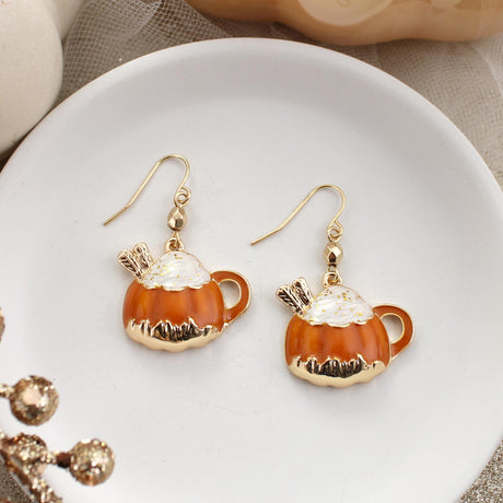 Pumpkin Spice Earrings