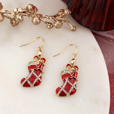 Vintage Stocking Earrings