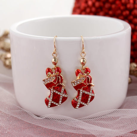 Vintage Stocking Earrings