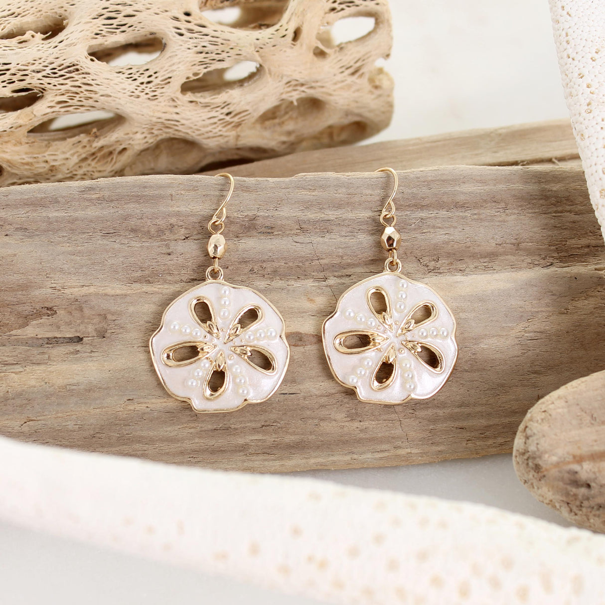 Sand Dollar Earrings
