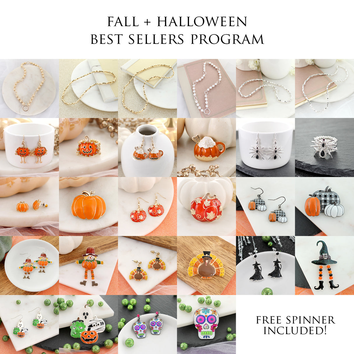 Fall & Halloween Best Seller Program