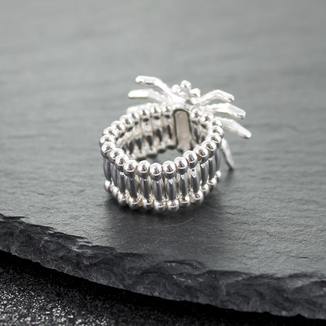 Crystal Spider Stretch Ring