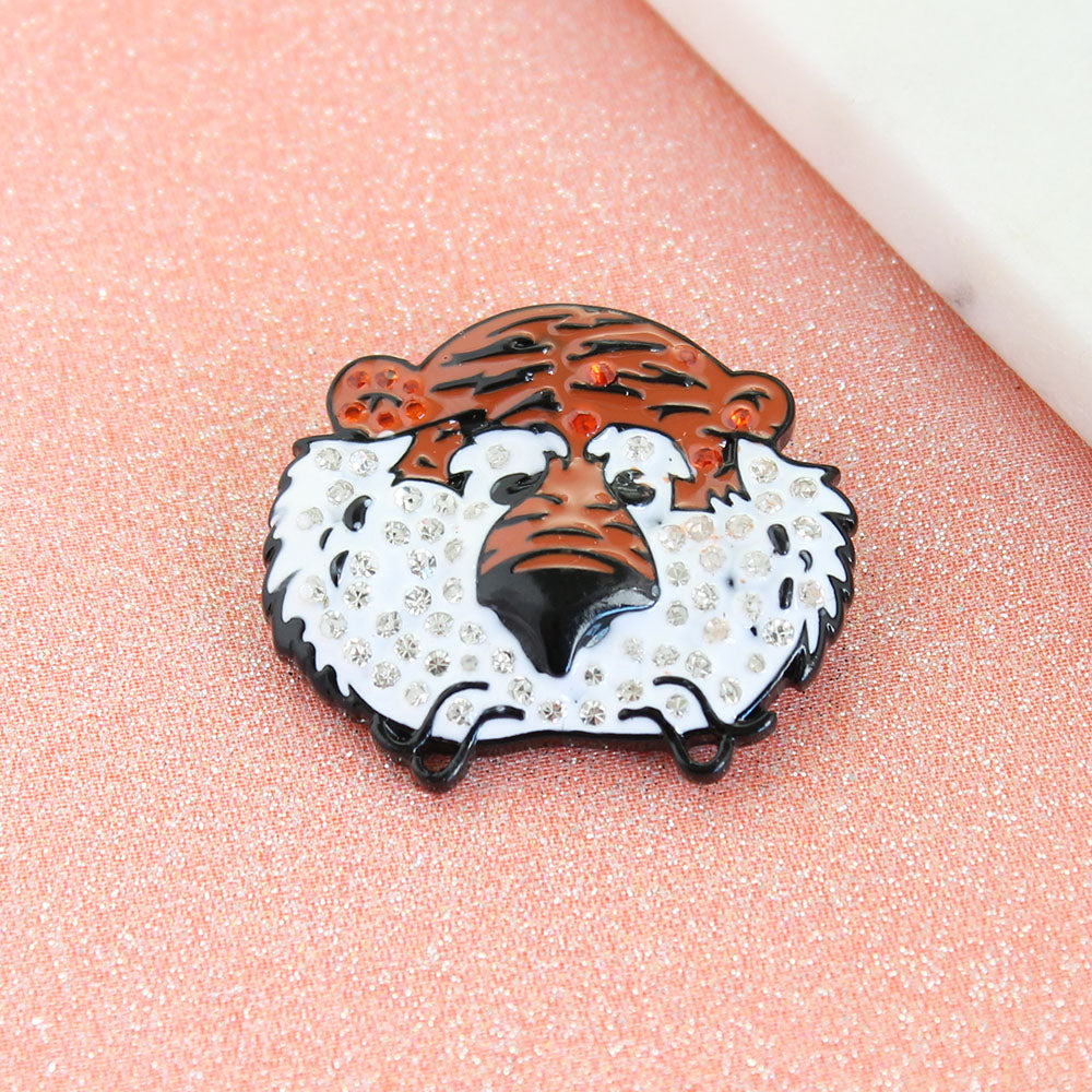 Auburn "Aubie" Crystal Pin