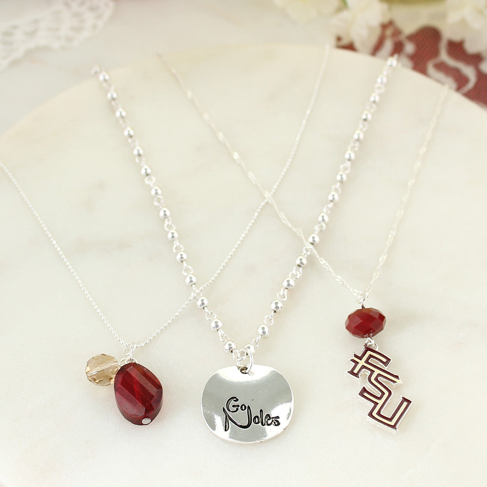 Florida State Trio Necklace Set