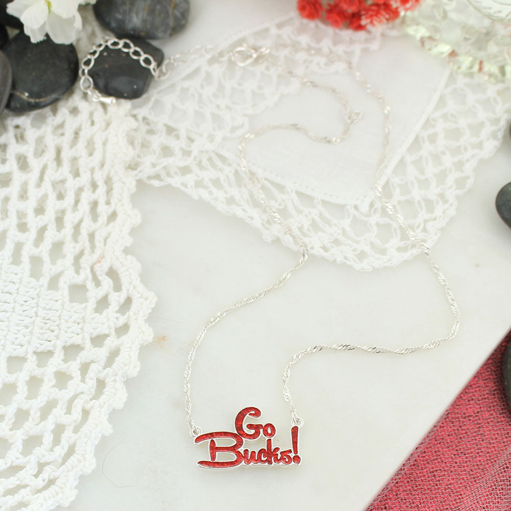 Ohio State Slogan Necklace