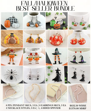 Fall/Halloween Best Seller Bundle w/ Display