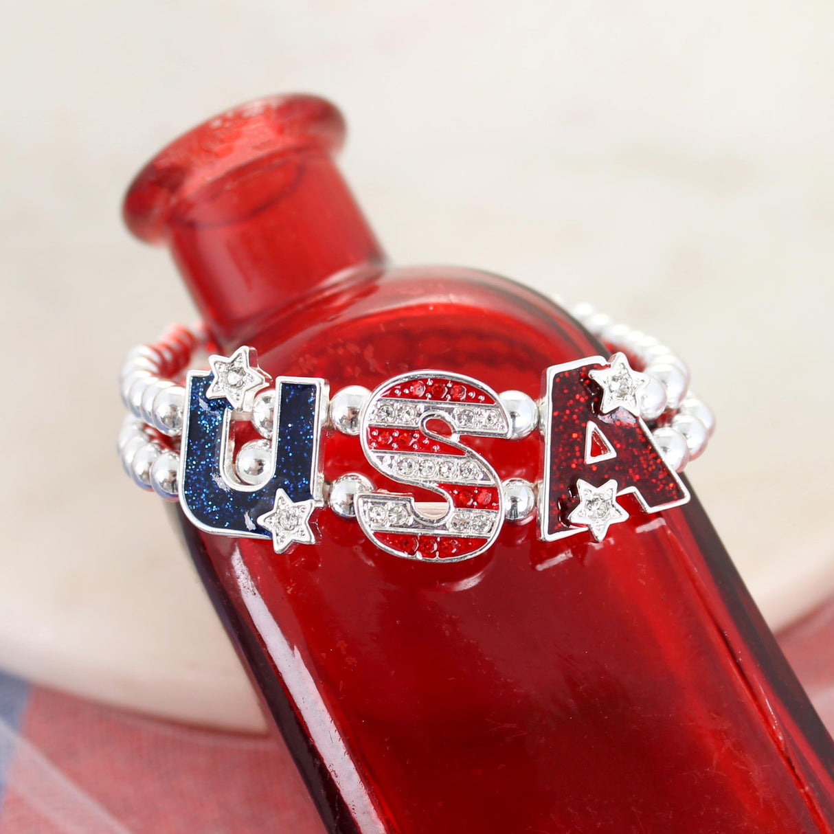 USA Stretch Bracelet