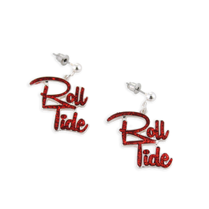 Alabama Slogan Earrings
