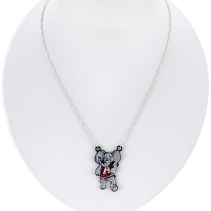 Alabama "Big Al" Crystal Logo Necklace