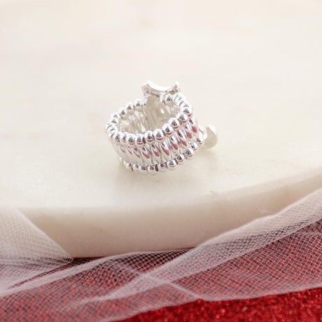 Alabama Crystal Logo Stretch Ring