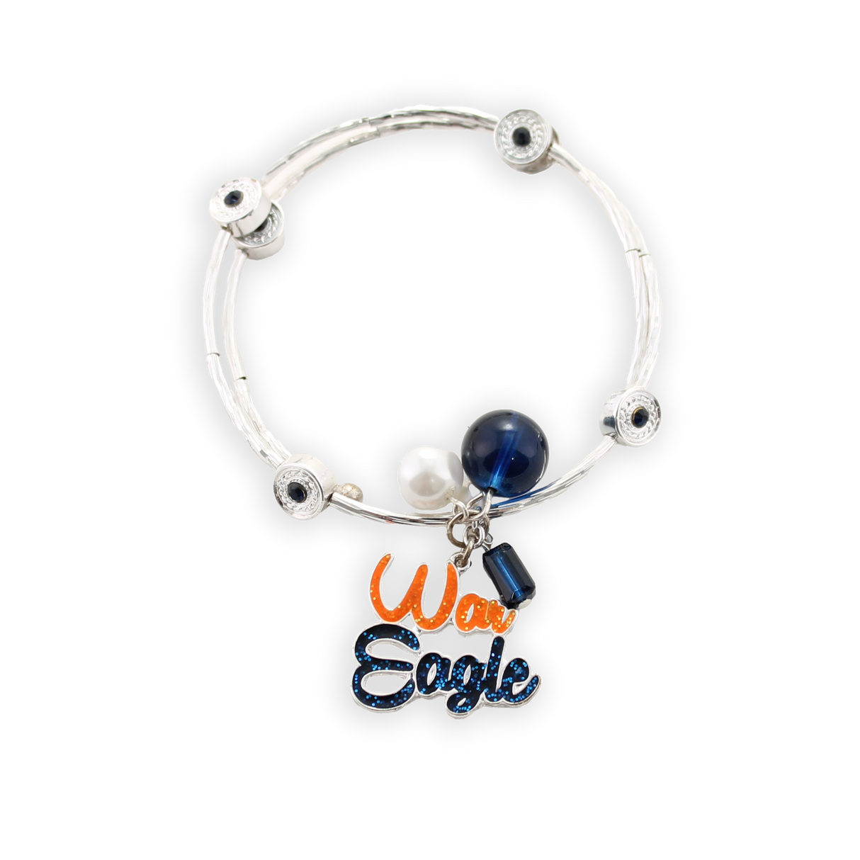Auburn Slogan Bracelet