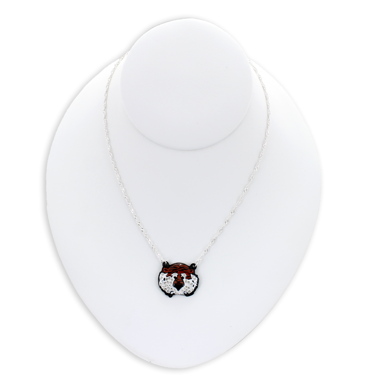 Auburn "Aubie" Crystal Necklace