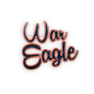 Auburn Slogan Pin