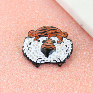 Auburn "Aubie" Crystal Convertible Pin/Pendant