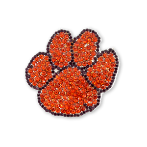 Clemson Crystal Logo Pin