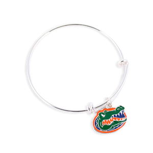 Florida Enamel Logo Wire Bracelet