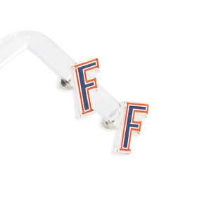 Florida Enamel Logo Stud Earrings