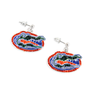 Florida Crystal Logo Earrings