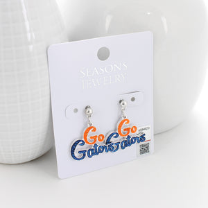 Florida Slogan Earrings