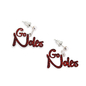 Florida State Slogan Earrings