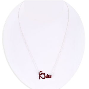Florida State Slogan Necklace