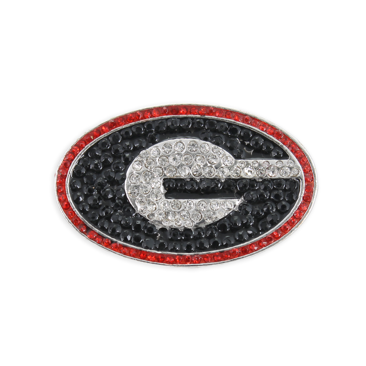 Georgia Crystal Logo Pin