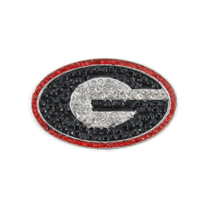 Georgia Crystal Logo Pin