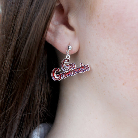 South Carolina Slogan Earrings