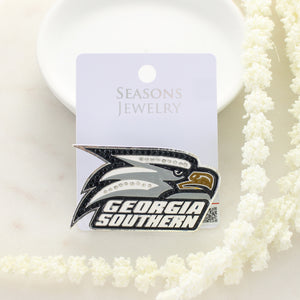 Georgia Southern Crystal Logo Pin