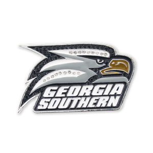 Georgia Southern Crystal Logo Pin