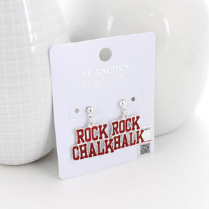 Kansas Slogan Earrings