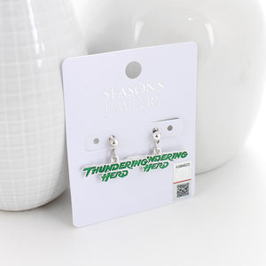 Marshall Slogan Earrings
