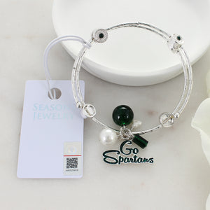 Michigan State Slogan Bracelet