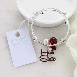 Mississippi State Slogan Bracelet