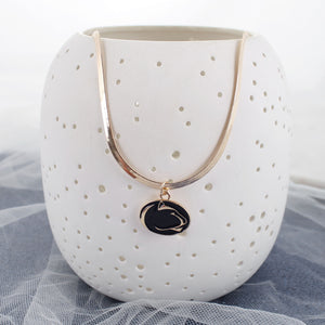 Penn State Gold & Enamel Logo Necklace