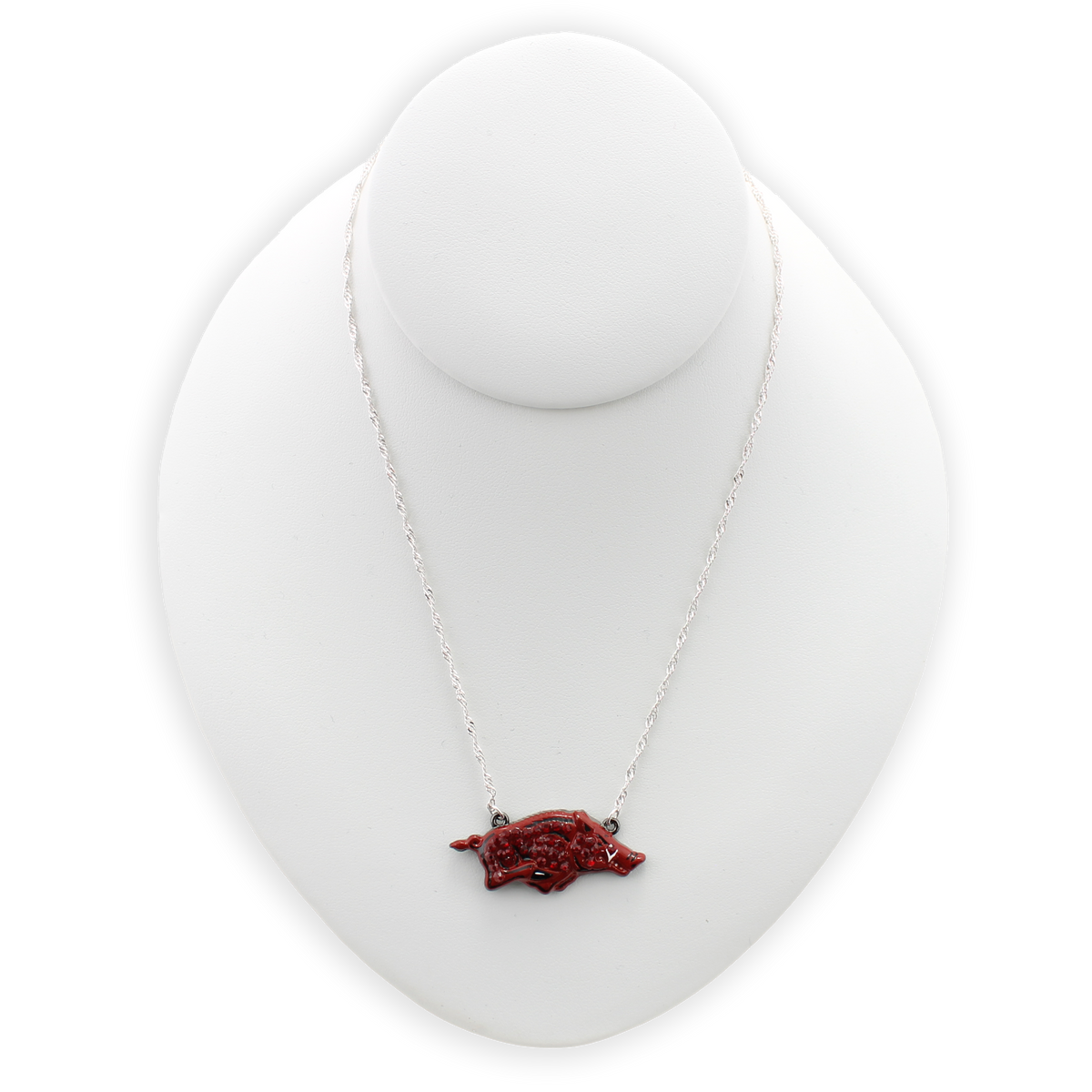 Arkansas Crystal Logo Necklace