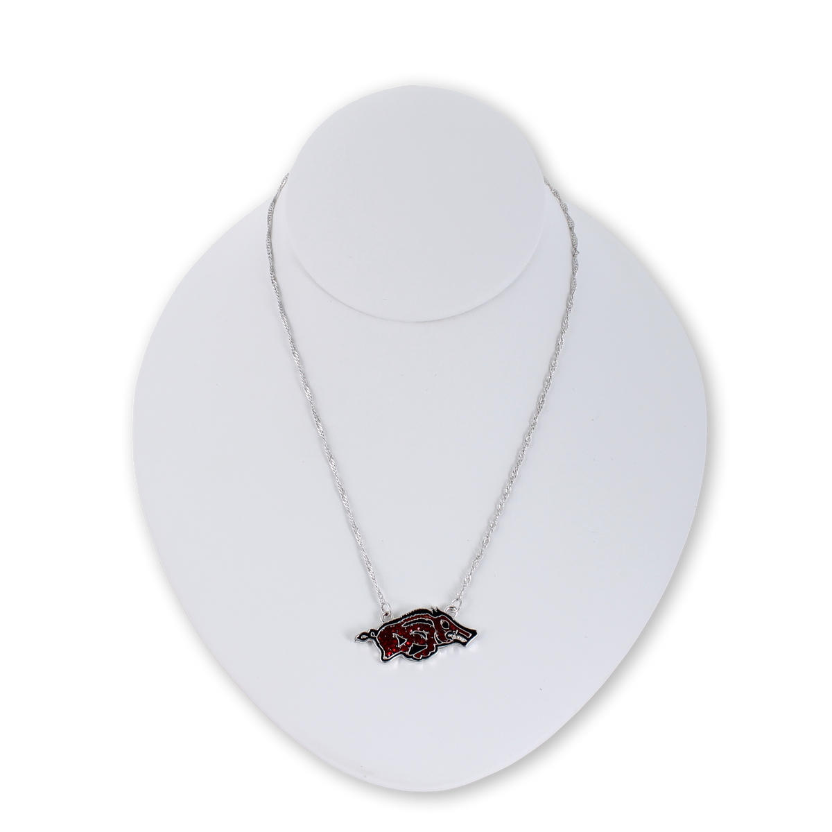 Arkansas Crystal Logo Necklace