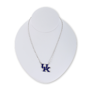 Kentucky Crystal Logo Necklace
