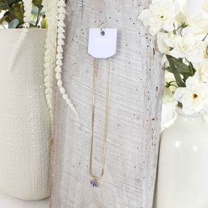 18” Kentucky Gold & Enamel Logo Necklace